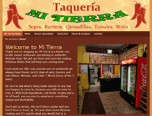 Tablet Screenshot of mitierraeugene.com